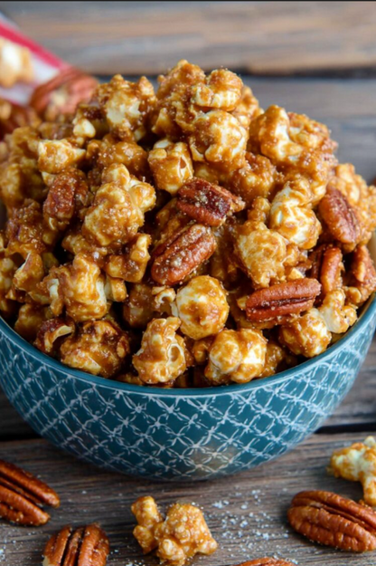 Caramel Pecan Popcorn